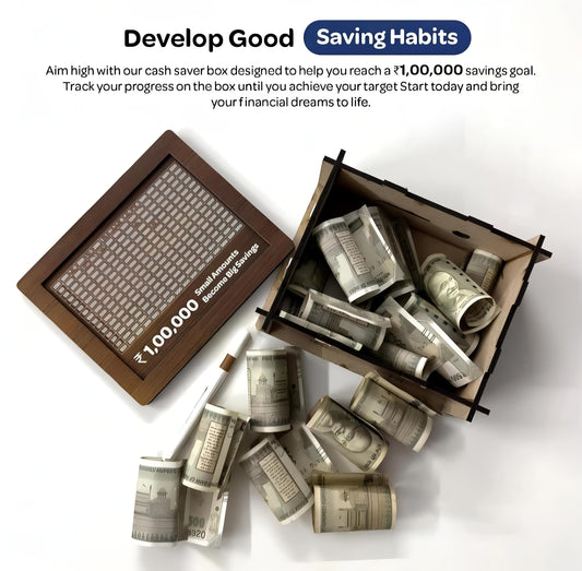 Savings Challenge Piggy Bank 1 lakh